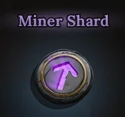 Miner Shard pickaxe rune icon from The Forge community wiki